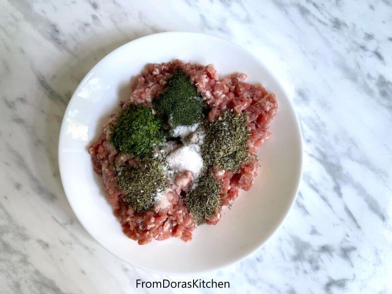 Flavorsome Air fryer meatballs recipe FROM DORA’S KITCHEN